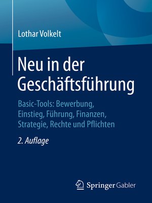 cover image of Neu in der Geschäftsführung